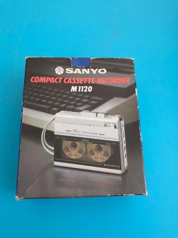 Sanyo M1120 compact cassette recorder neuf, Enlèvement ou Envoi