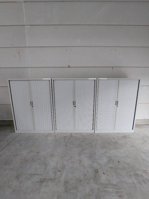 Roldeurkasten robberechts 3 legplanken  H 160 x B 120 x d 45, Huis en Inrichting, Kasten | Roldeurkasten en Archiefkasten, Ophalen