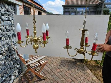 2x Prachtige Antieke Luchter beschikbaar voor biedingen