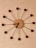 Retro wandklok, Ophalen, Zo goed als nieuw, Analoog, Wandklok