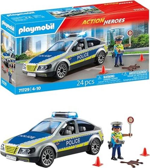 PLAYMOBIL  politieauto SNELLE GRATIS LEVERING, Kinderen en Baby's, Speelgoed | Playmobil, Nieuw, Complete set, Verzenden
