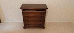 Houten kast met 4 laden, 3 of 4 laden, Ophalen, Gebruikt