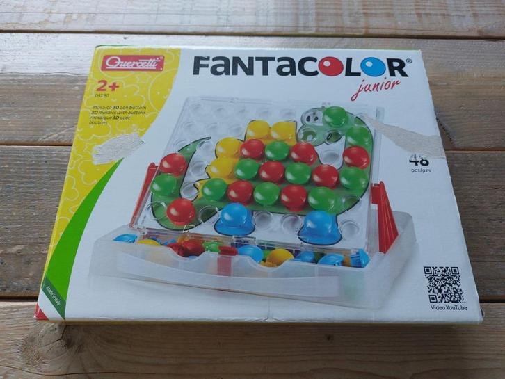 Quercetti FantaColor junior - Hobbypakket, Kinderen en Baby's, Speelgoed | Educatief en Creatief, Gebruikt, Puzzelen, Ontdekken