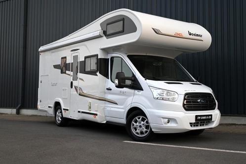 Ford Benimar Sport 342 Alkoof mobilhome 5 pers, Frigo, 3beks, Caravans en Kamperen, Mobilhomes, Bedrijf, tot en met 5, Alkoof