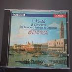 CD. Vivaldi. 5 concerts. (Denon, I Solisti Italiani)., Enlèvement ou Envoi
