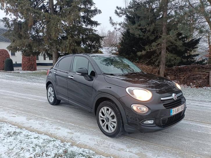 Fiat 500x, Auto's, Fiat, Particulier, 500X, Centrale vergrendeling, Cruise Control, Diesel, Euro 6, Handgeschakeld, Zwart, Zwart