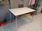 vintage formica tafel jaren 60, Ophalen, Gebruikt, 100 tot 150 cm, Vintage formica keukentafel