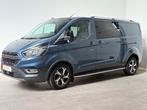 Ford Transit Custom 320 L2 Trend (bj 2023), Stof, Blauw, Bedrijf, 232 g/km