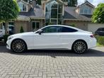 Mercedes C180 AMG LINE PANORAMADAK NAVI CAMERA LED, Auto's, Mercedes-Benz, Automaat, Panoramadak, Leder en Stof, Wit