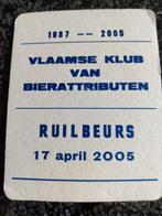 Bierviltje Ename R/V (ruilbeurs 17-04-2005), Verzamelen, Viltje(s), Overige merken, Ophalen of Verzenden, Zo goed als nieuw