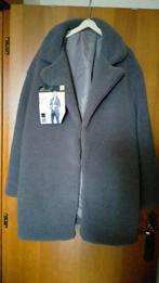 Nieuwe grijze halflange damesjas in teddy; maat : XL., ANDERE, Maat 46/48 (XL) of groter, Nieuw, Ophalen of Verzenden