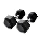 PH Fitness Hexa Dumbbells Set 2,5KG-20KG - Hexagon Dumbells, Sport en Fitness, Ophalen of Verzenden, Nieuw, Buik, Dumbbell