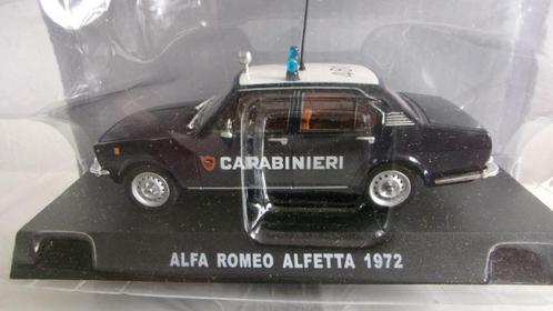 ALFA ALFETTA 1.8 1972 CARABINIERS.1/43 NEUVE SCELLEE, Hobby en Vrije tijd, Modelauto's | 1:43, Nieuw, Auto, Overige merken, Ophalen of Verzenden
