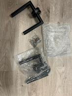 Deurklinken 8 stuks nieuw in verpakking kleur zwart, Ophalen, Nieuw, Overige materialen, Overige typen