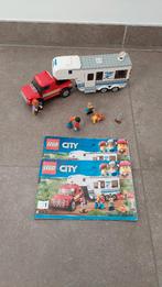 LEGO CITY Pick-uptruck en caravan, Enlèvement, Utilisé, Ensemble complet, Lego
