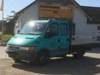 Iveco Daily 50C13 2.8 Hpi DC Open Laadbak Pick-Up AC, Auto's, Euro 2, 4 deurs, Gebruikt, 4 cilinders
