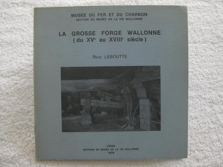Forges et sidérurgie – René Leboutte - 1979, Livres, Histoire nationale, Utilisé, Enlèvement ou Envoi