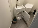 Toiletmeubel met wastafel en kraan (Nieuw), Huis en Inrichting, Badkamer | Badkamermeubels, Ophalen, Minder dan 50 cm, Nieuw, Minder dan 25 cm