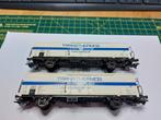 Roco Ho set van 2 gesloten DB-auto's, Hobby en Vrije tijd, Modeltreinen | H0, Gelijkstroom of Wisselstroom, Wagon, Ophalen of Verzenden
