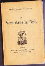 LE VENT DANS LA NUIT - FOULON DE VAULX ANDRE - 1920, Enlèvement ou Envoi