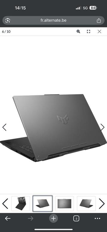 Asus tuf Gaming F17 beschikbaar voor biedingen
