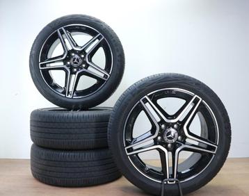 Mercedes AMG velgen 18 inch A B CLA klasse zomerbanden v177 