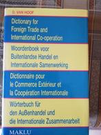 Woordenboeken: internationale handel + buitenlandse handel, Ophalen of Verzenden, Zo goed als nieuw, Overige talen