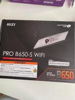 ATX AM5 MSI PRO B650-S WIFI MOEDERBORD, Computers en Software, Moederborden, Ophalen, Zo goed als nieuw, ATX, DDR5
