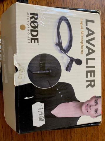 Rode Lavalier microphone beschikbaar voor biedingen