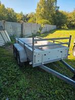 Geremde aluminium dubbelas 25o x 125, Auto diversen, Aanhangers en Bagagewagens, Ophalen, Zo goed als nieuw