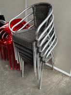 Terras stoelen 6 stuks goede staat., Ophalen, Zo goed als nieuw