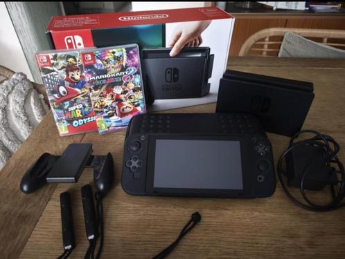 Nintendo Switch+ games en accessoires., Games en Spelcomputers, Spelcomputers | Nintendo Switch, Zo goed als nieuw, Ophalen