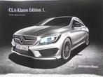Mercedes CLA Klasse Edition 1 Brochure, Boeken, Auto's | Folders en Tijdschriften, Ophalen of Verzenden, Mercedes