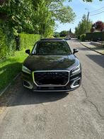 Audi Q2 S-line full option, Auto's, Audi, 4 deurs, USB, Leder en Stof, Zwart
