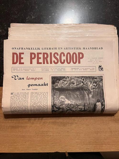 De Periscoop, Onafhankelijk literair en artistiek Maandblad, Verzamelen, Tijdschriften, Kranten en Knipsels, Krant, 1940 tot 1960
