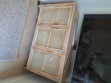 Rotan kast beschikbaar voor biedingen