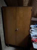 Kleerkast Retro / Vintage, Huis en Inrichting, Ophalen, Gebruikt, Met hangruimte, 50 tot 100 cm