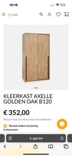Kleerkast 120 cm nieuw in doos, Ophalen, Nieuw