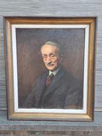 Huile sur toile portrait signe jose wolff, Antiquités & Art, Art | Peinture | Classique, Enlèvement ou Envoi