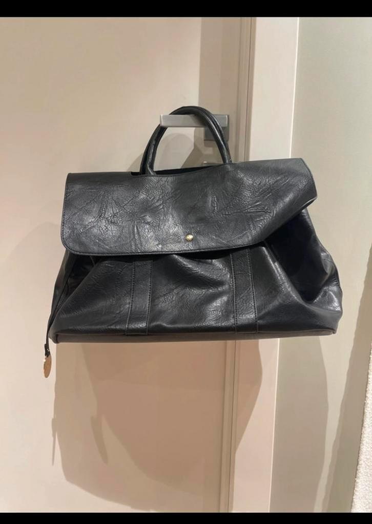 Sac grand cabas cuir GAMAYA, Computers en Software, Laptoptassen, Zo goed als nieuw, Ophalen of Verzenden