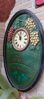 Belle enseigne de pub authentique en bois de Bourgogne, Enlèvement ou Envoi, Comme neuf, Panneau publicitaire