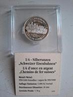 1/ 4 d' once en argent fleur de coin, Enlèvement ou Envoi, Argent