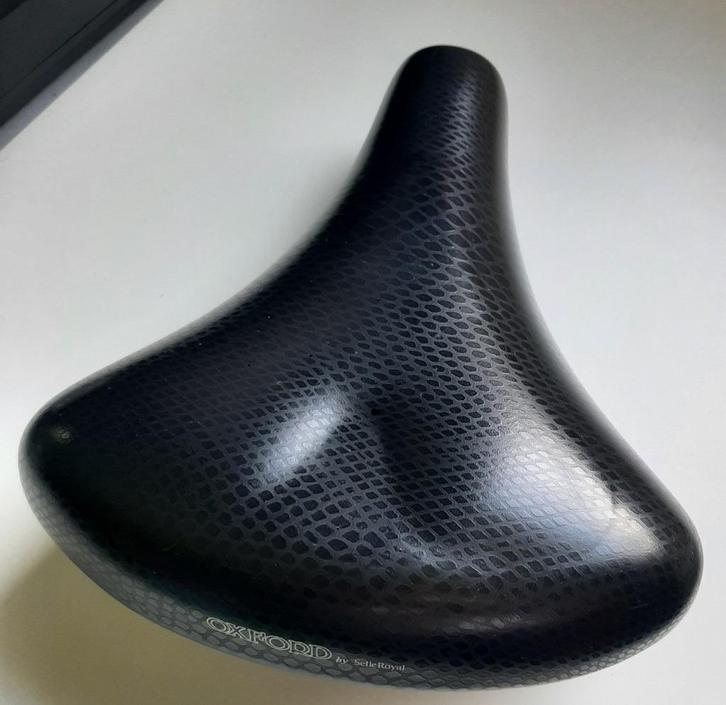 Fietszadel Oxford by Selle Royal - GEL, Fietsen en Brommers, Fietsonderdelen, Zo goed als nieuw, Algemeen, Zadel, Ophalen