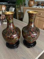 Prachtige vintage cloisonne vazen uit 1970, Antiek en Kunst, Ophalen of Verzenden