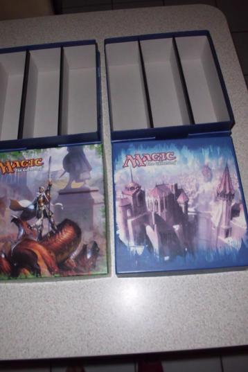 lot van 2 lege verzameldozen MTG beschikbaar voor biedingen
