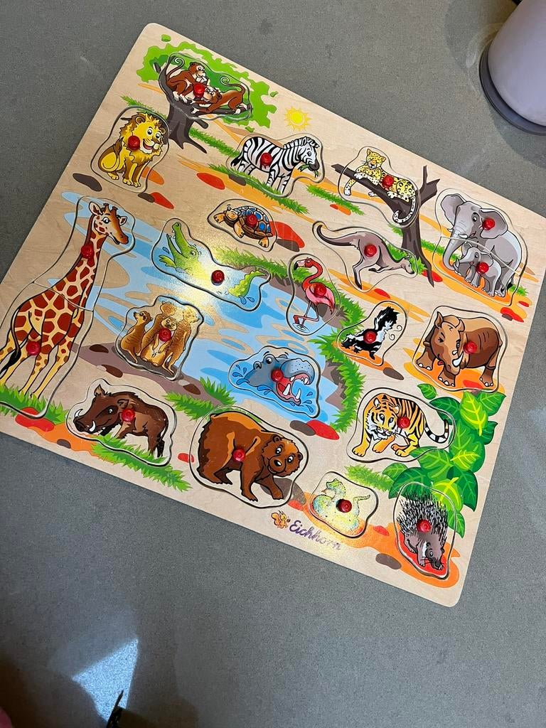 Houten legpuzzel Eichorn, Ophalen of Verzenden, Gebruikt