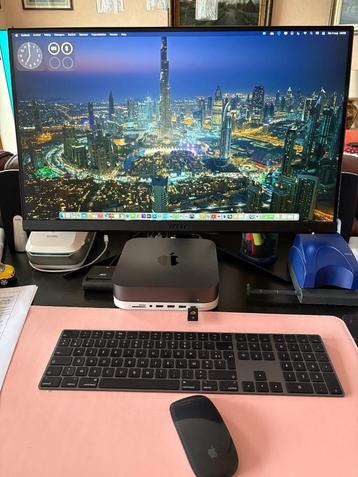 MAC MINI VOLLEDIGE SET 256 / 8 Gb  2018  met  27" MSI beschikbaar voor biedingen