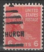 USA 1938 - Yvert 376 - John Quincy Adams (ST), Verzenden, Gestempeld