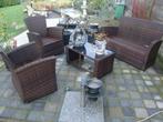 Tuinset, Tuin en Terras, Tuinsets en Loungesets, Ophalen, 4 zitplaatsen, Kunststof, Gebruikt