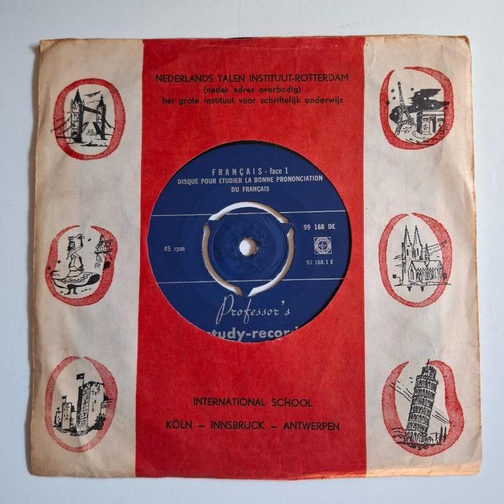 Disque Pour Etudier La Bonne Prononciation Du Francais, Cd's en Dvd's, Vinyl Singles, Gebruikt, Single, Overige genres, 7 inch